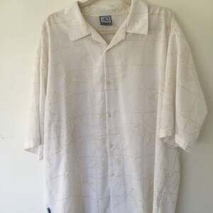 Vintage South Pole Shirt XXL, Cream Fat Albert Y2K, 90’s NWOT